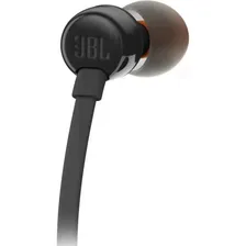 Наушники JBL Tune 110 (JBLT110BLK) 3.5mm. Jack вакуумные с микрофоном черные