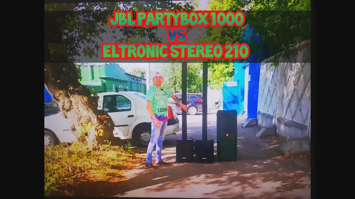 Что лучше? JBL Party Box 1000  или Eltronic Stereo 210 2 шт?  Раунд 1